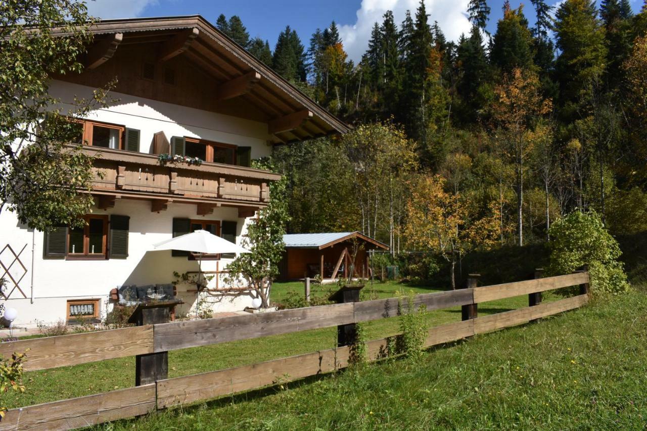 Ferienhaus am Gebraweg in Fieberbrunn in Tirol - Saalbach, Leogang, Hochfilzen, Kitzbühel Exterior foto