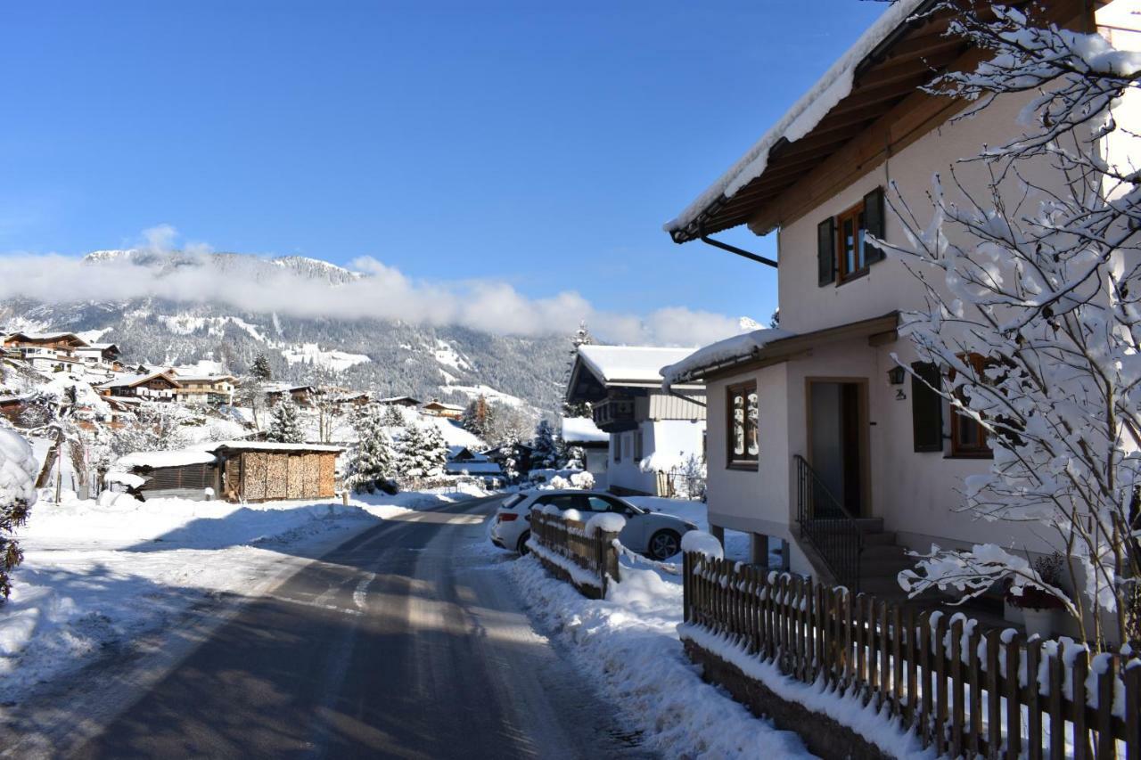 Ferienhaus am Gebraweg in Fieberbrunn in Tirol - Saalbach, Leogang, Hochfilzen, Kitzbühel Exterior foto